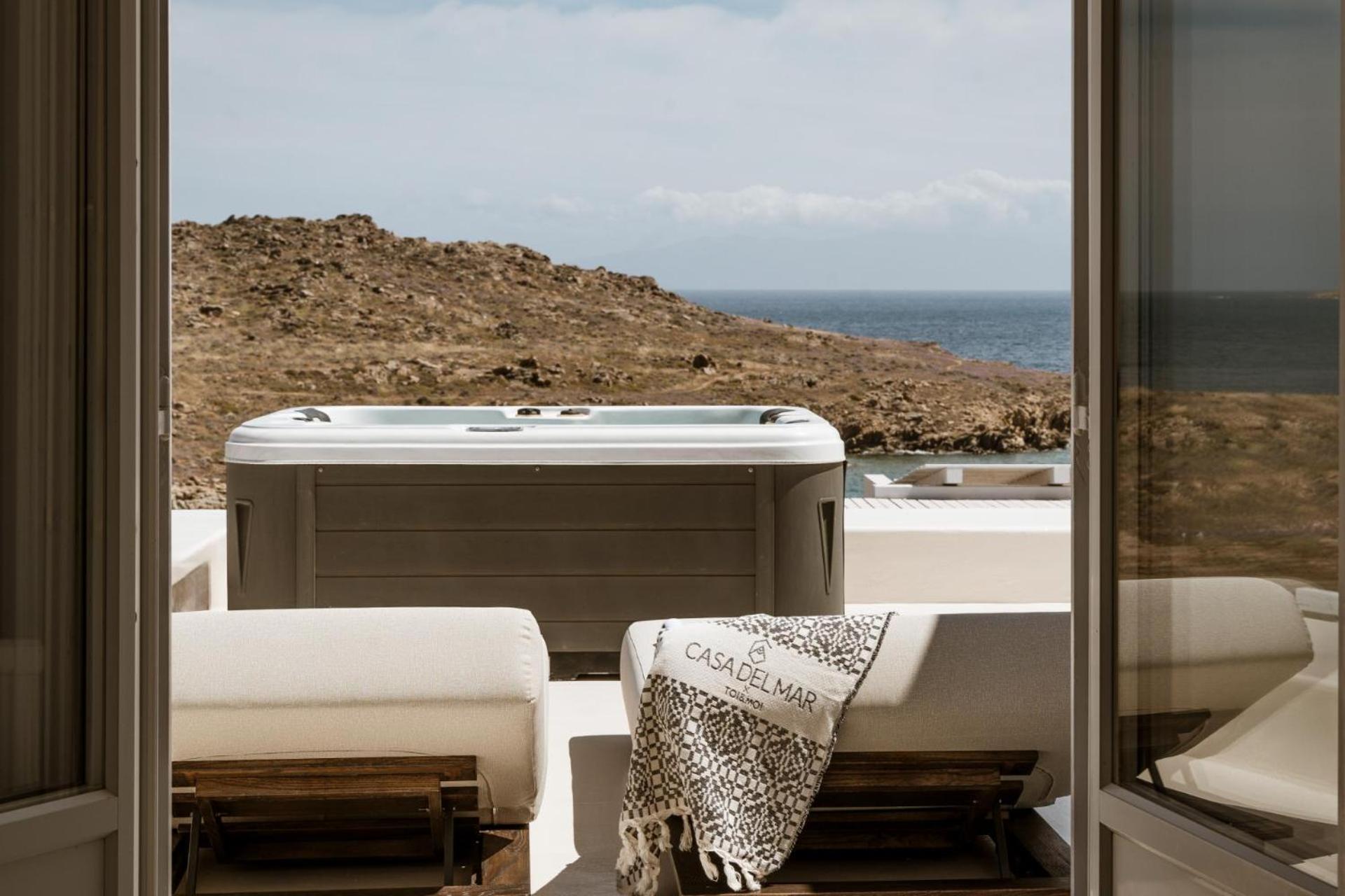 Casa Del Mar - Small Luxury Hotels Of The World Agios Ioannis Diakoftis Rum bild